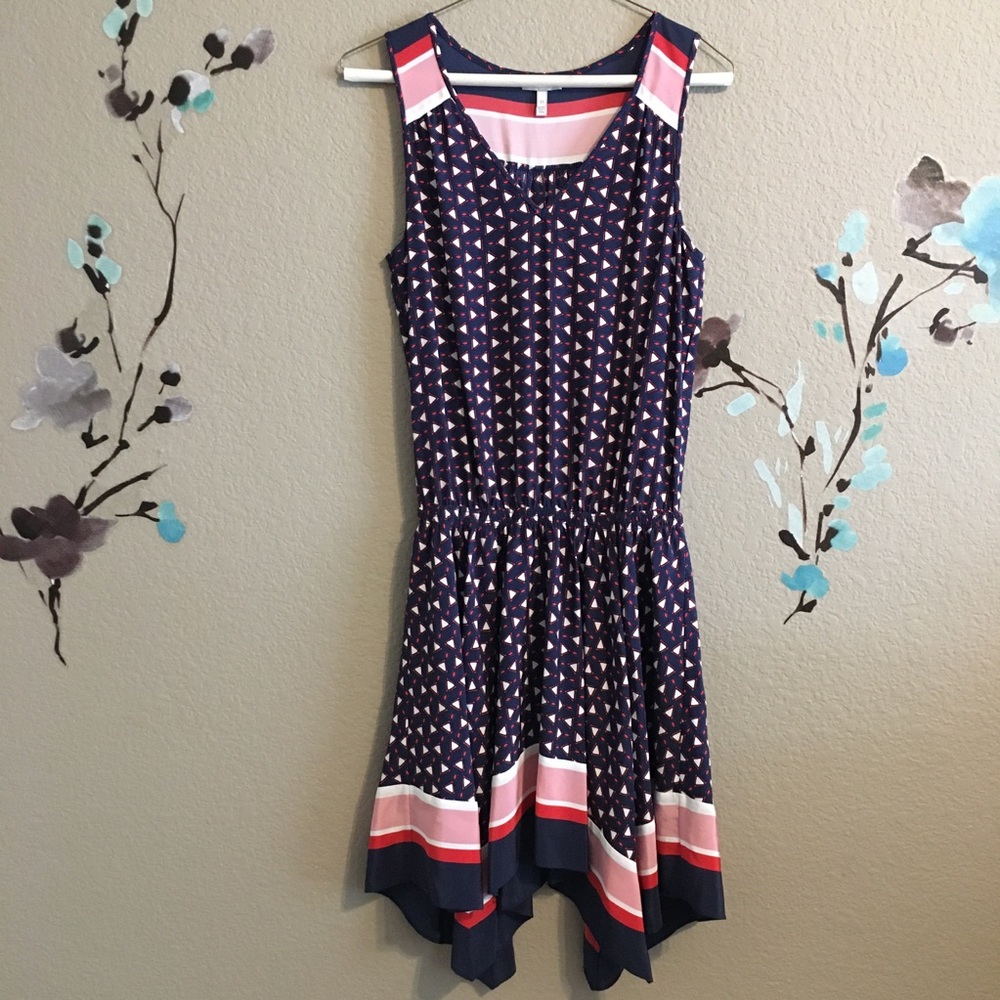 Joie ginabel silk handkerchief dress - Picture 3 of 6
